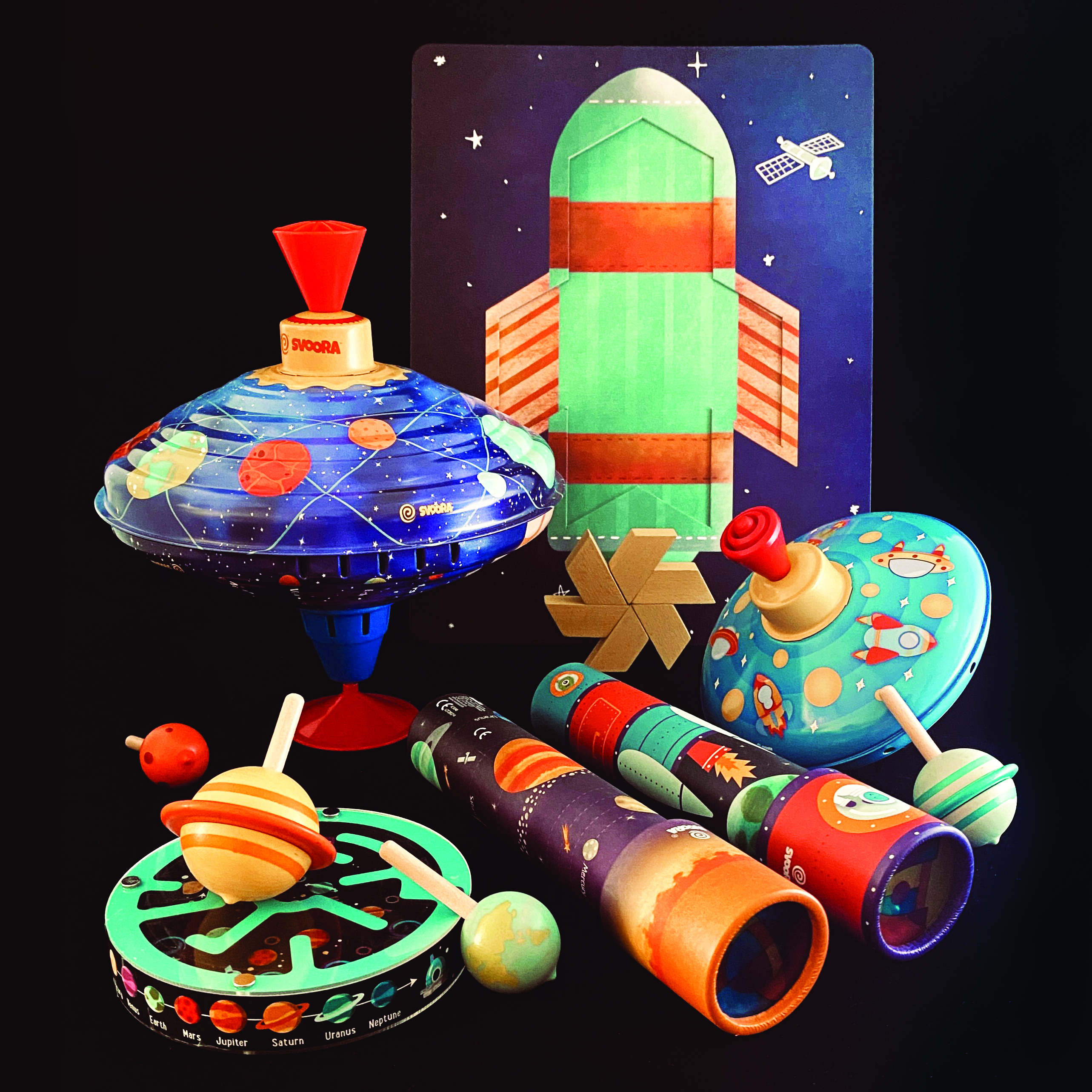 Textbilder - Svoora Weltraum