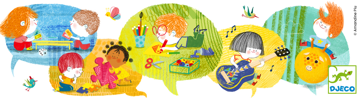 Textbilder - Djeco Banner 4